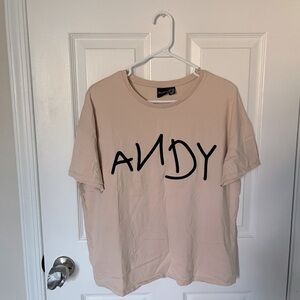Disney Andy T shirt Sz L